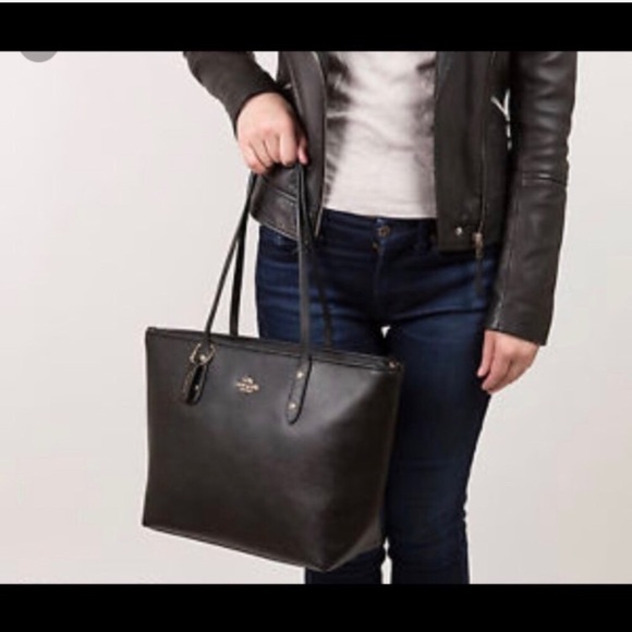 🌷coach city zip tote set/shoulder bag&wallet - Picture 7 of 8